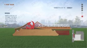 凤阳县府城镇大王府村党群服务中心 文化氛围提升